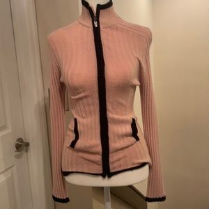 Bebè Sweater Jacket Pink and black